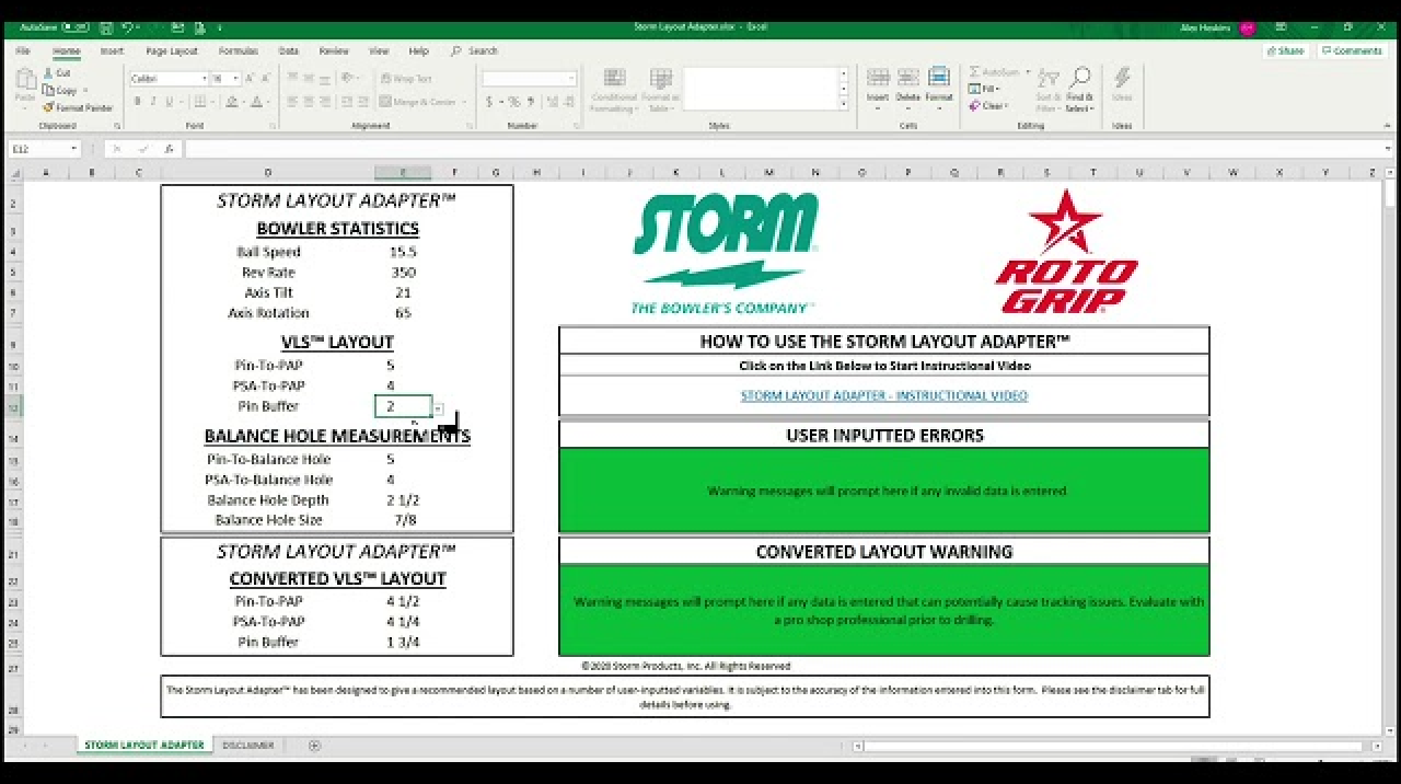 How to use The Storm Layout Adapter